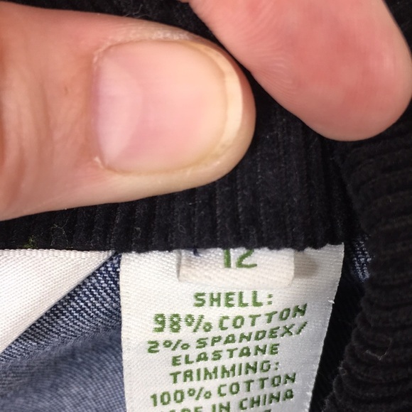 Orvis Dark Blue Denim Blazer Jacket Barn Coat Womens 12 Black Corduroy Collar - Picture 6 of 12